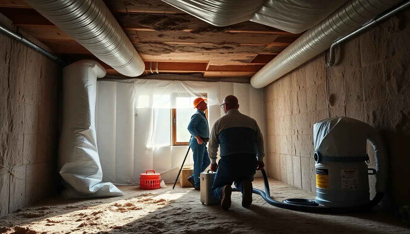 Crawl Space Mold Removal